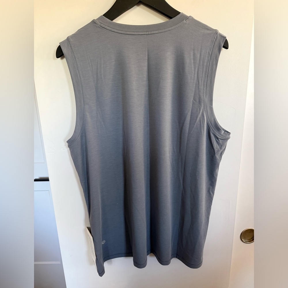 NWT Lululemon Jersey Training Muscle Tank Top Long *Wordmark Size 14 - Picture 5 of 5